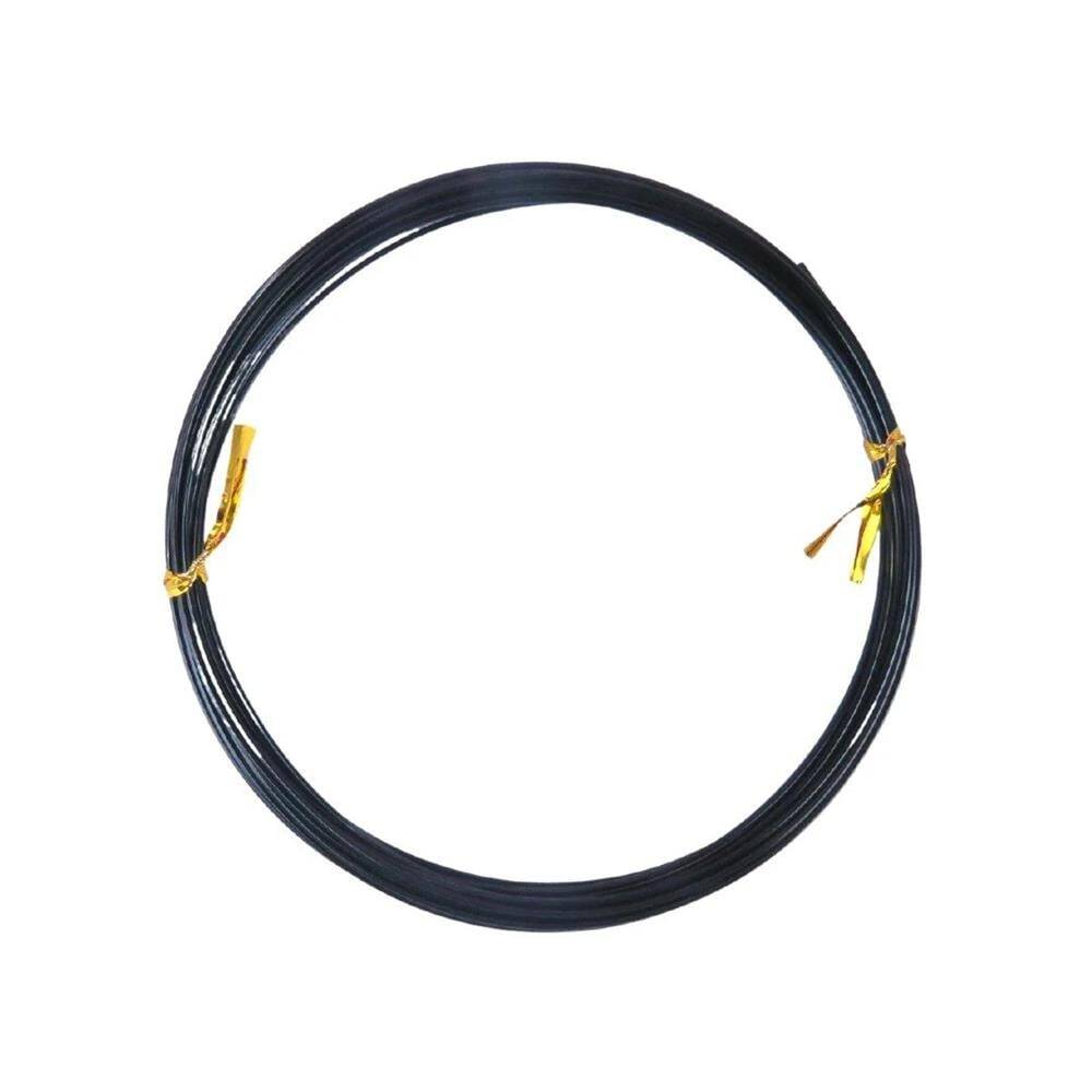 Dytac Alüminyum Tel Yuvarlak 1mm x 4mt Siyah