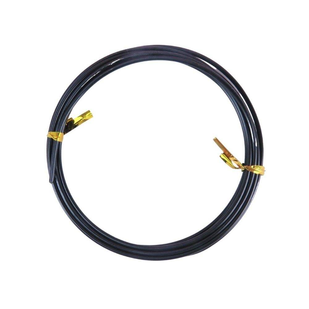 Dytac Alüminyum Tel Yuvarlak 2mm x 2mt Siyah