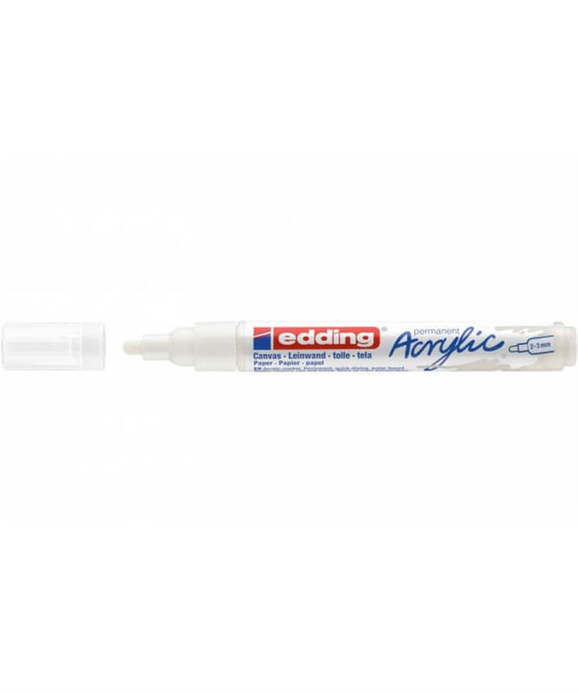 Edding 5100 Permanent Akrilik Markör Beyaz