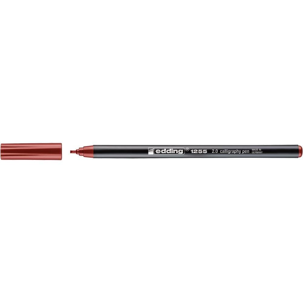 Edding Kaligrafi Kalemi E-1255 2 mm Bordo