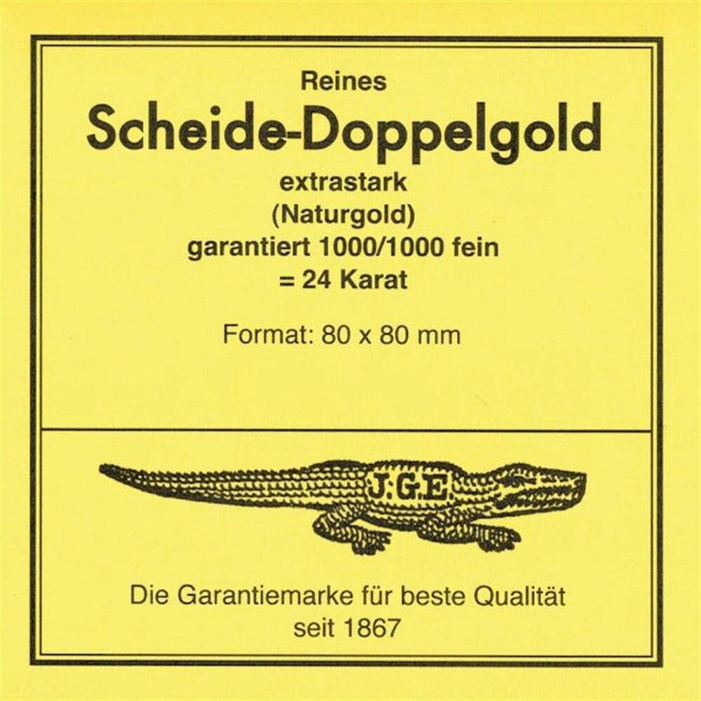 Eytzinger Reines Scheide Double Gold 24 Karat Sarı Naturel Defter Altın