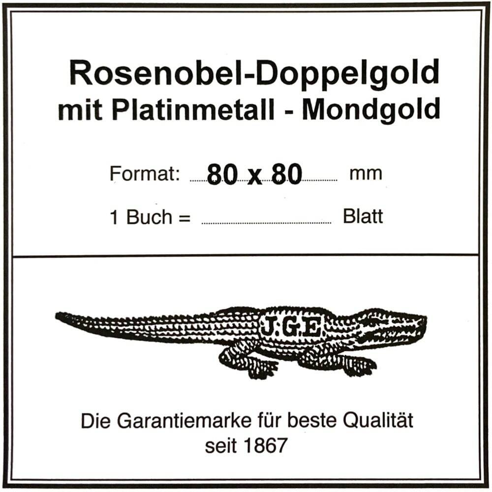 Eytzinger Rosenobel Double Gold with Platinmetall 23.5 Karat Moon Gold Defter Altın
