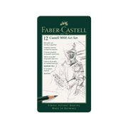 Faber Castell 9000 Dereceli Kalem Seti 12li (8B-2H)