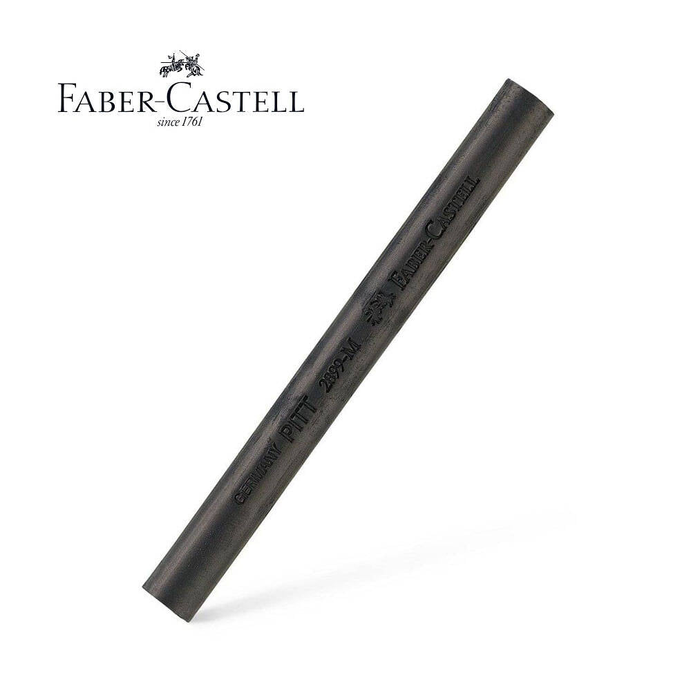Faber Castell Pitt Monochrome İşlenmiş Füzen Kömür Orta Sert 2899 M