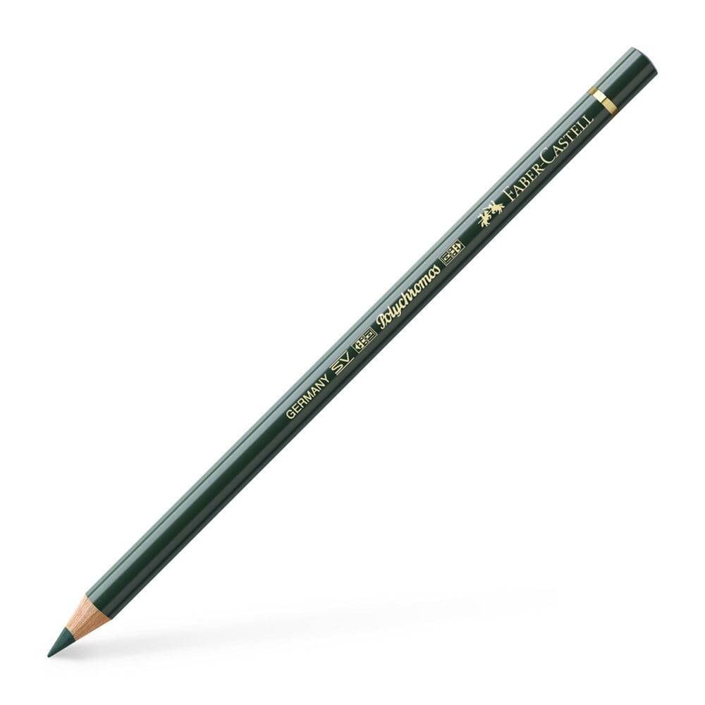 Faber Castell Polychromos Artist Kuru Boya Kalemi 278 Chrome Oxide Green (Krom Oksit Yeşil)