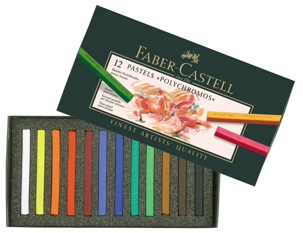 Faber Castell Polychromos Pastel Boya 12 Renk