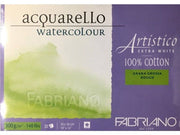 Fabriano Artistico Suluboya Defteri Extra White Grana Grossa Rough 300gr, 26x36 cm 20 Sayfa