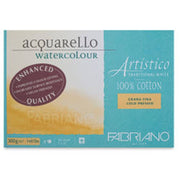 Fabriano Artistico Suluboya Defteri Traditional White Grana Fina C.Pressed 300gr, 18x26 cm 20 Sayfa