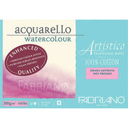 Fabriano Artistico Suluboya Defteri Traditional White Grana Grossa Rough 300gr, 31x41 cm 20 Sayfa