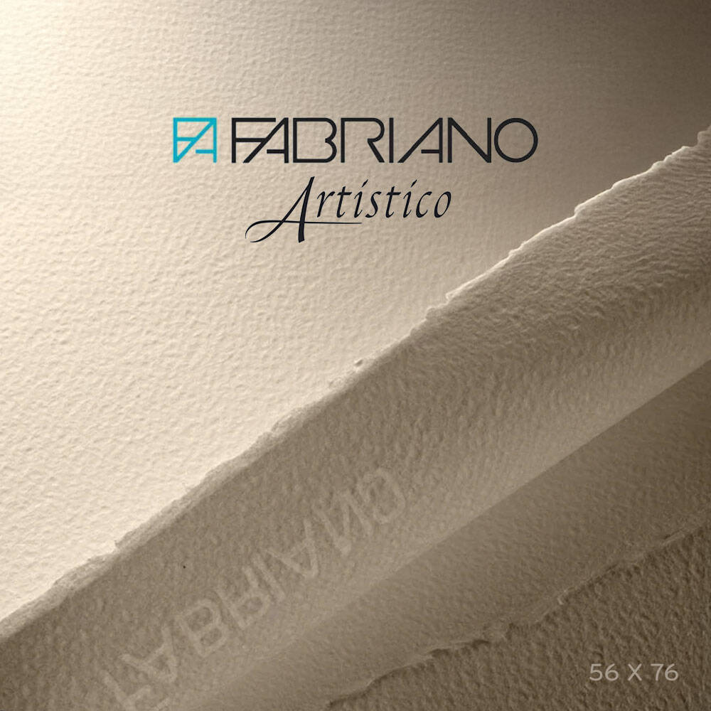 Fabriano Artistico Suluboya Kağıdı Traditional White Rough 640 gr 56x76 cm