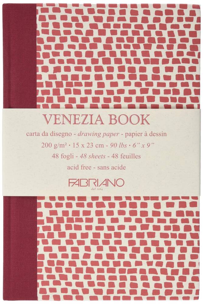 Fabriano Venezia Book Natural Dokulu 200 g 23x30 cm 48 Yaprak