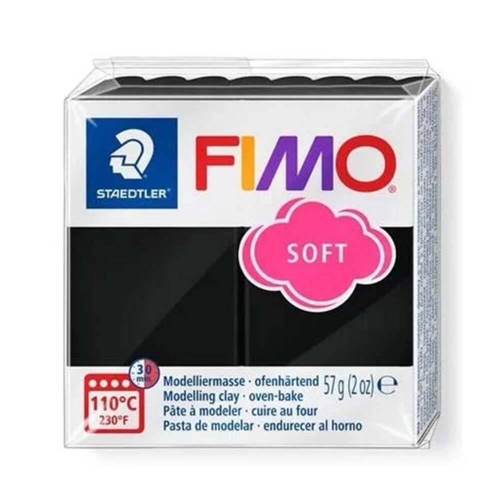 Fimo Soft Polimer Kil Siyah 57 gr
