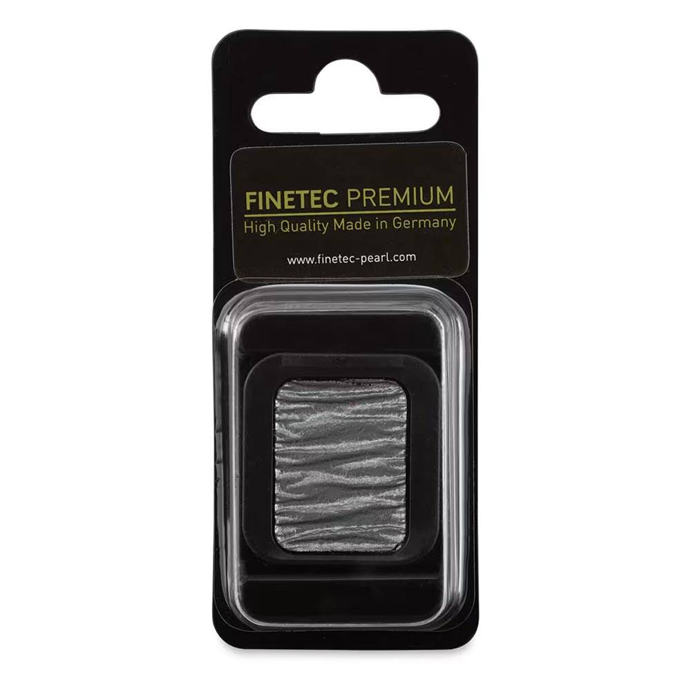 Finetec Premium Yaldız Sulu Boya Tekli Pewter 7101C