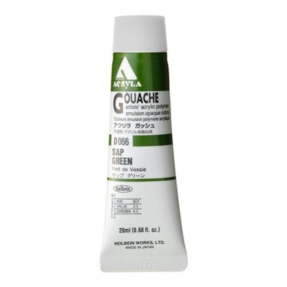 Holbein Akrilik Guaj Boya 20 ml D066 Sap Green