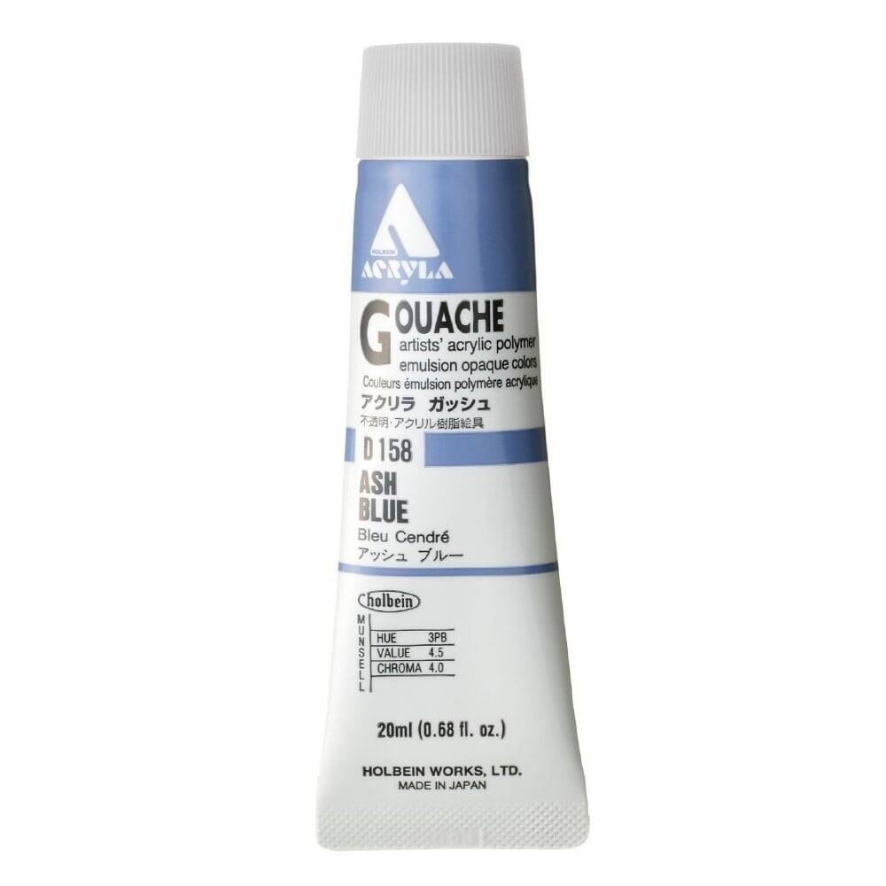 Holbein Akrilik Guaj Boya 20 ml D158 Ash Blue