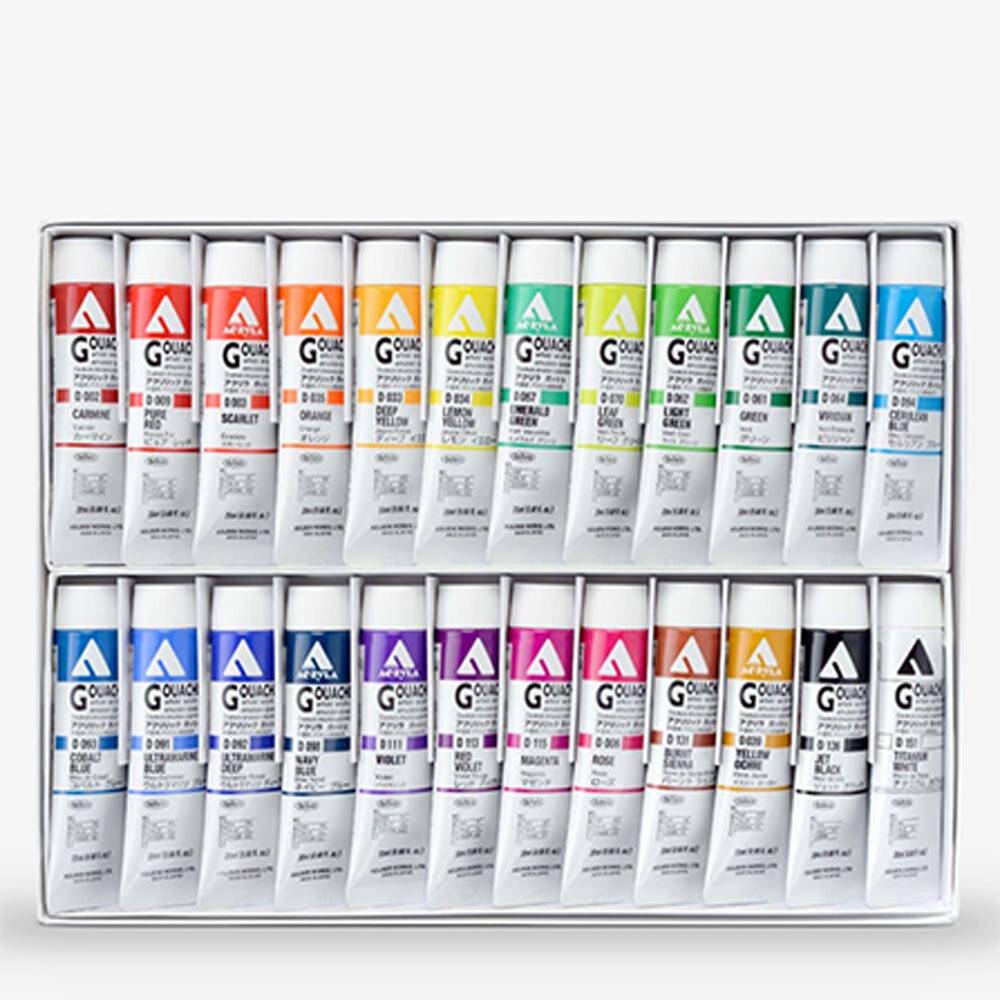 Holbein Akrilik Guaj Boya Set 36 Renk
