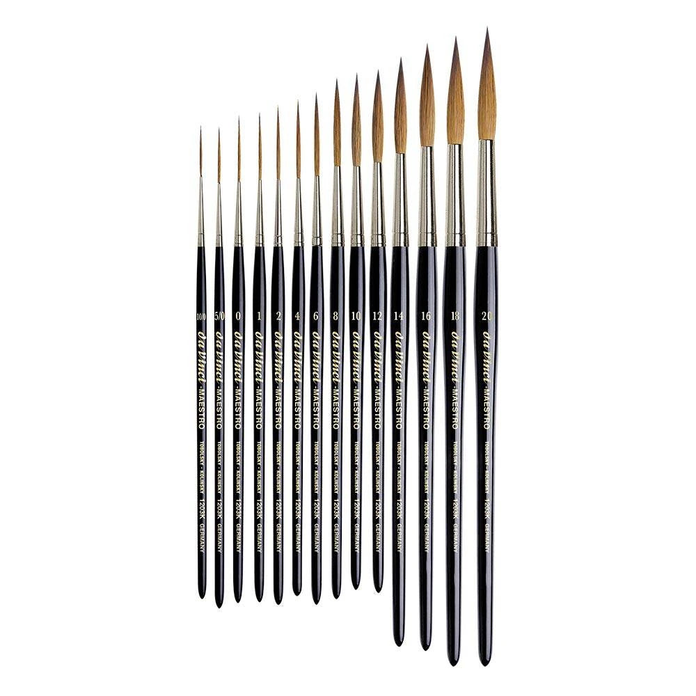 Da Vinci Toboslky Kolinsky Liner Tabela ve Çizgi Fırçası Seri 1203K No:6