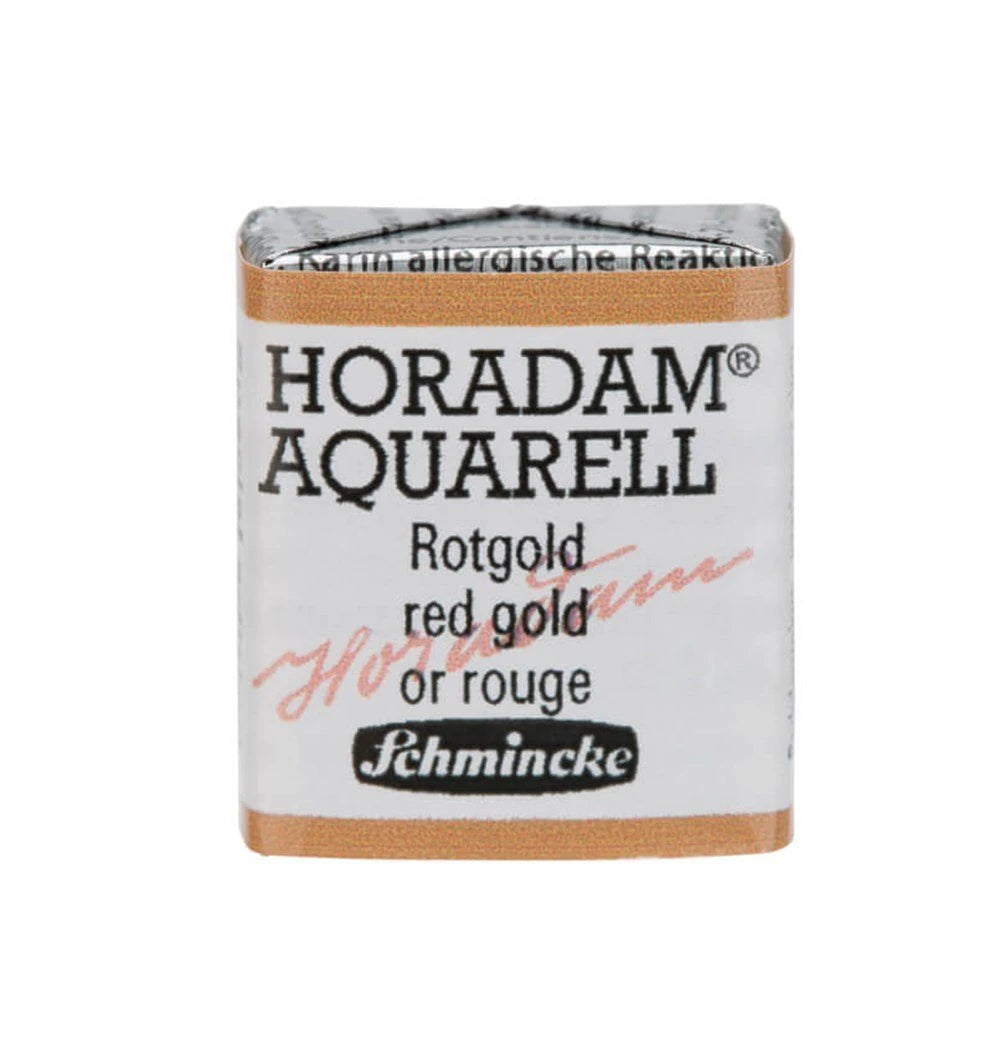 Schmincke Horadam Aquarell Yaldız Sulu Boya Yarım Tablet 995 Yellow Pearl