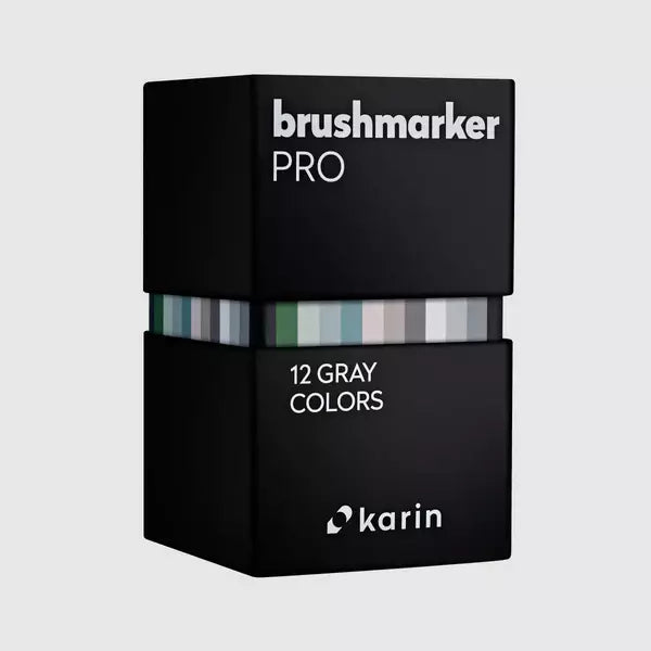 Brushmarker PRO Set 12 Gray Colors