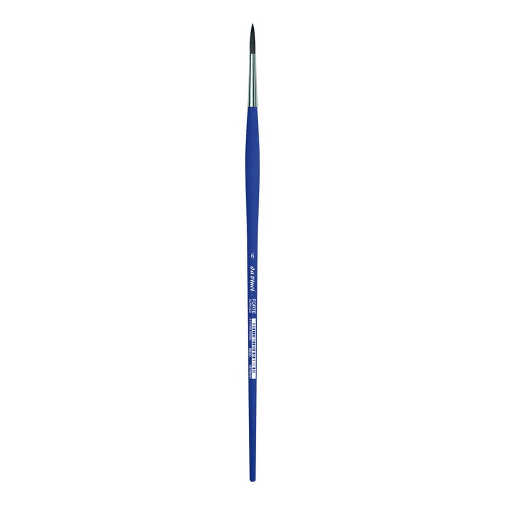 Da Vinci Forte Akrilik Sentetik Yuvarlak Akrilik Boya Ve Yağlı Boya Fırçası Seri 8630 No:6
