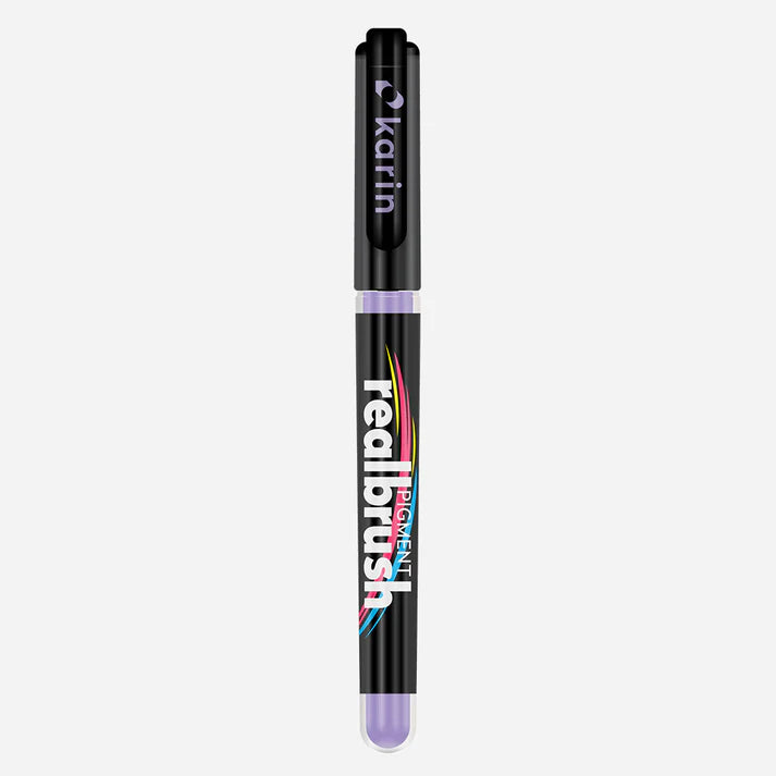 Realbrush Pigment Marker Pastel Violet Blue
