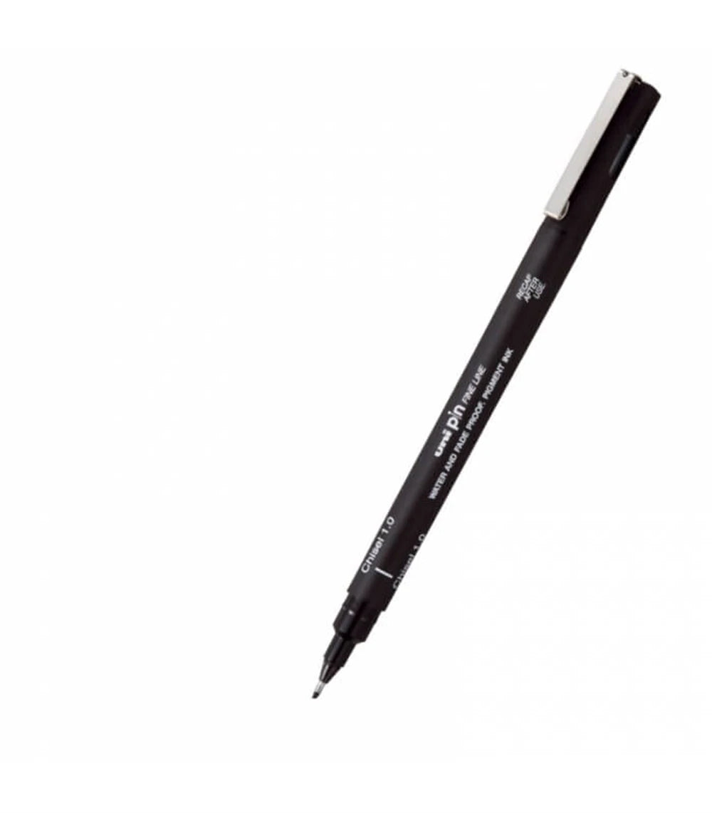 Uni-Ball Uni Pin Chisel 1.0 CS1-200 Siyah