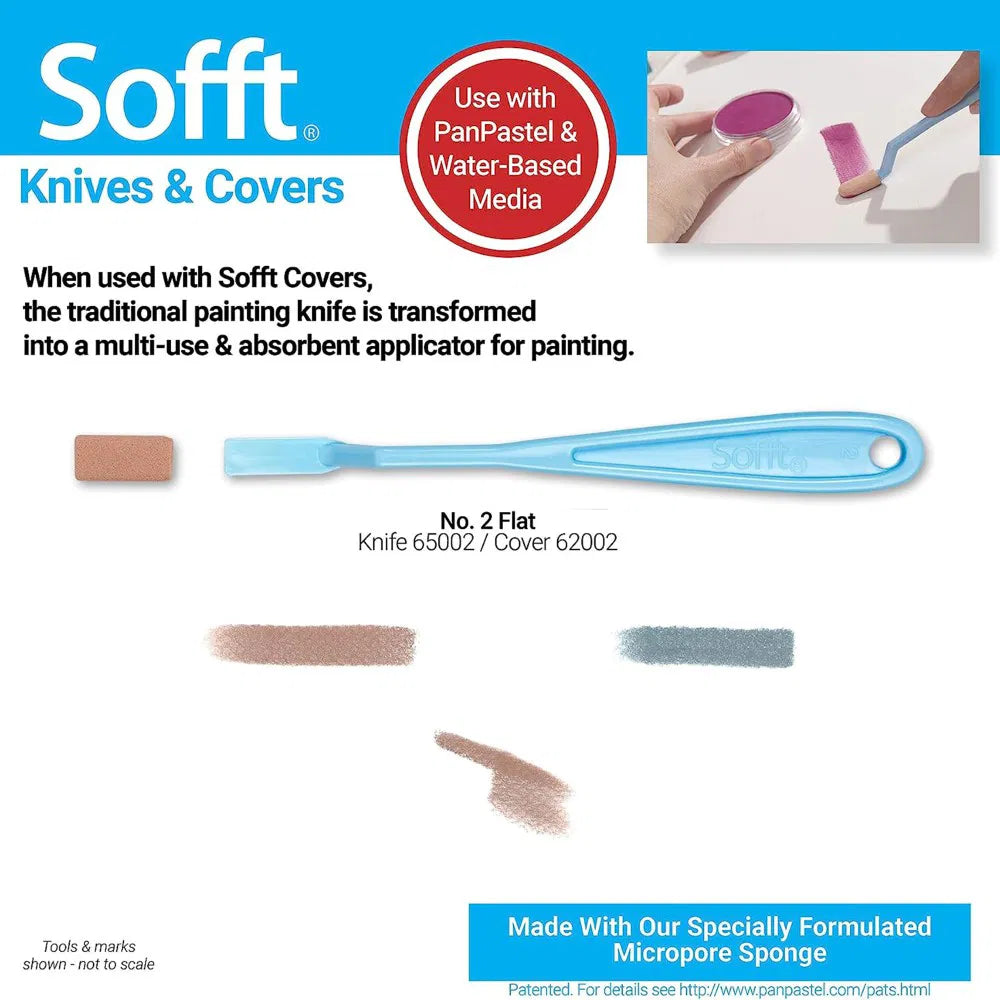 PanPastel Knife Covers Set Flat No:2