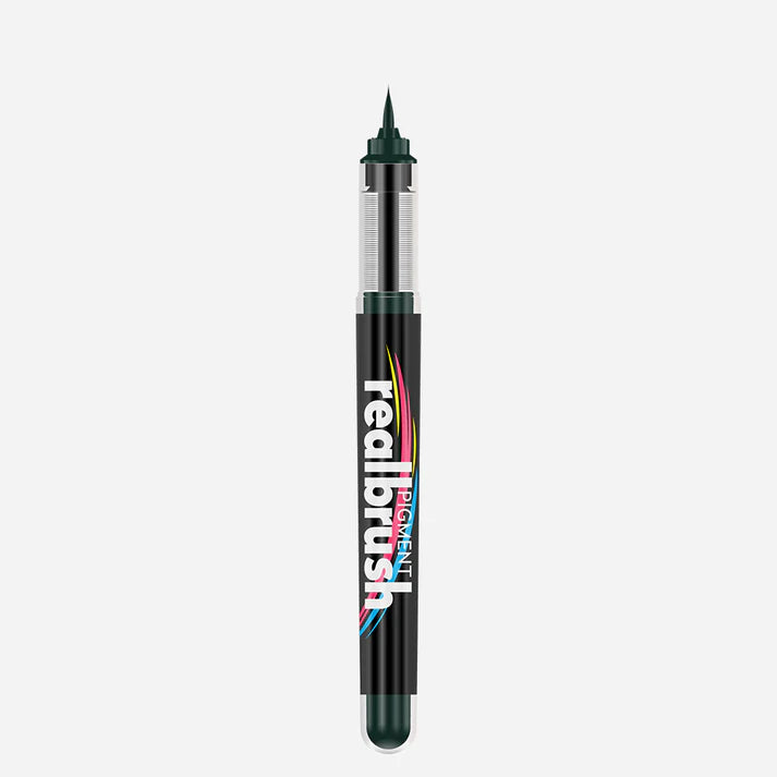 Realbrush Pigment Marker Olive Black