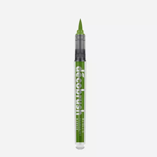 Decobrush Metallic Permanent Marker Light Green
