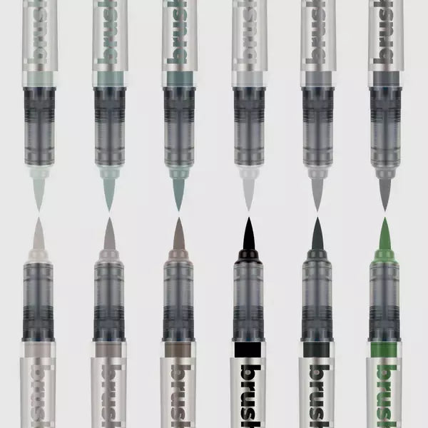 Brushmarker PRO Set 12 Gray Colors