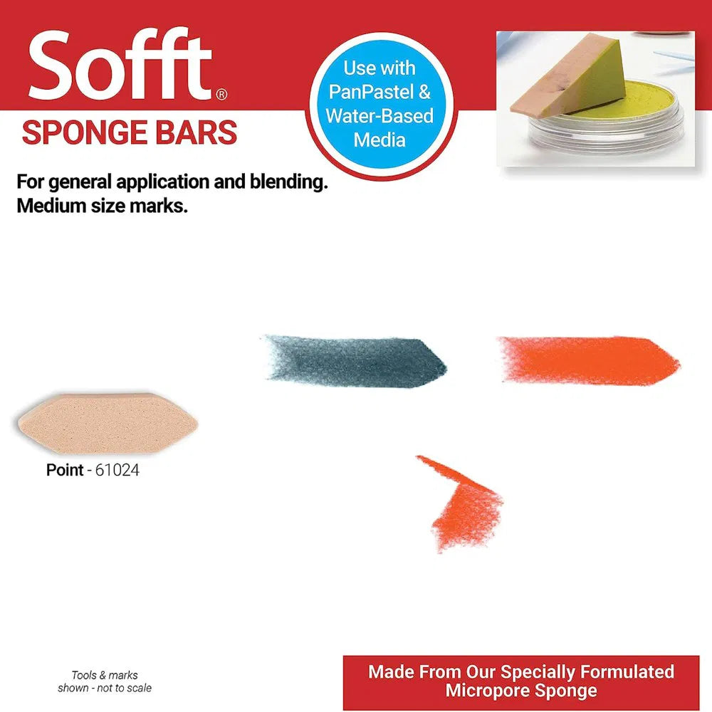 PanPastel Sponge Bar Point Set