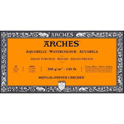 Arches Suluboya Blok Defter 15X30 cm 300gr 20 Yaprak Kalın Doku