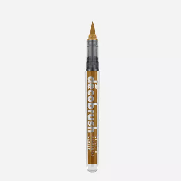 Decobrush Metallic Marker Red Gold