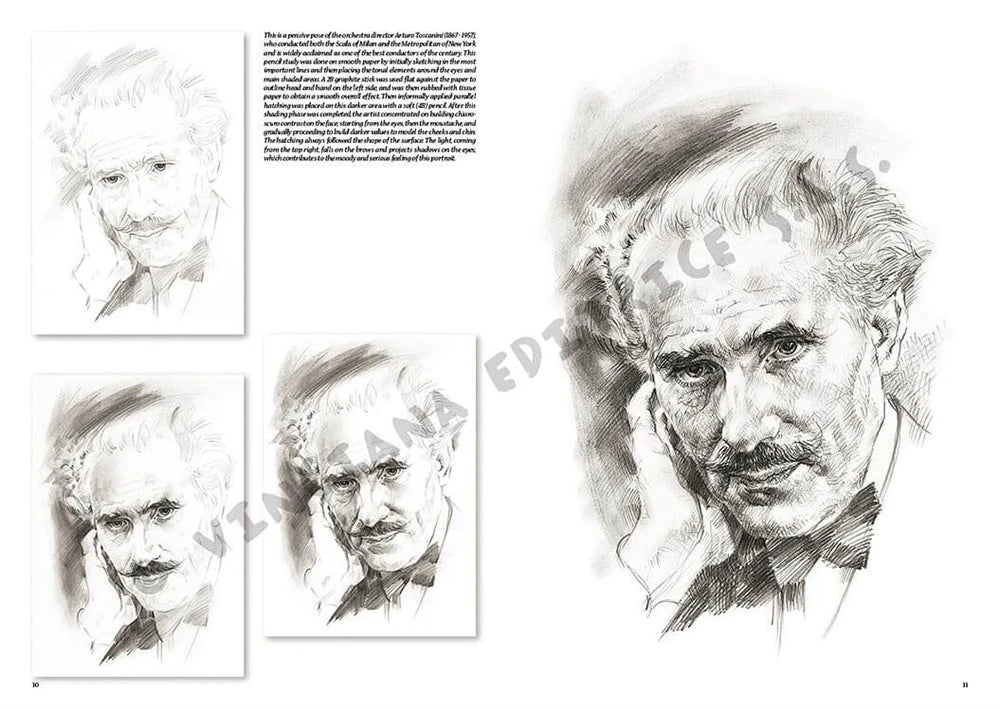 Leonardo Collection Desen Kitabı Portrait N: 32 Portre N: 32