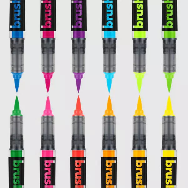 Brushmarker PRO Set 12 Neon Colors