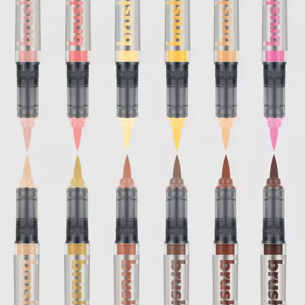 Brushmarker PRO Set 12 Skin Colors