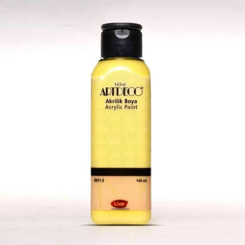 Artdeco Akrilik Boya 140 ml 3801 Pastel Sarı