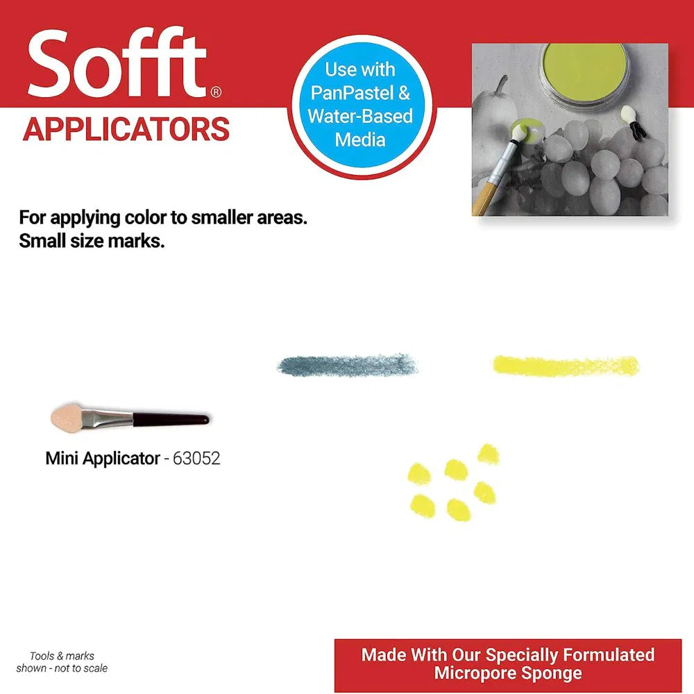 PanPastel Mini Applicator Set 12 Parça