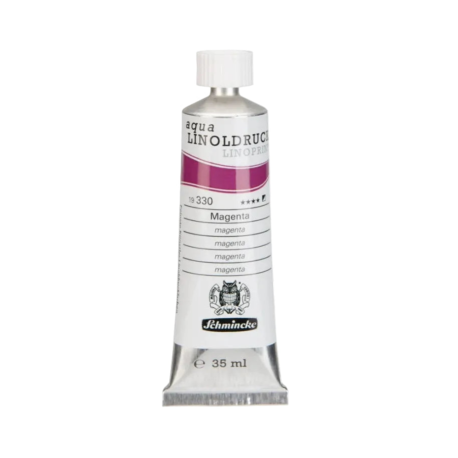Schmincke Artist Aqua Linol Paint Magenta 35 ml