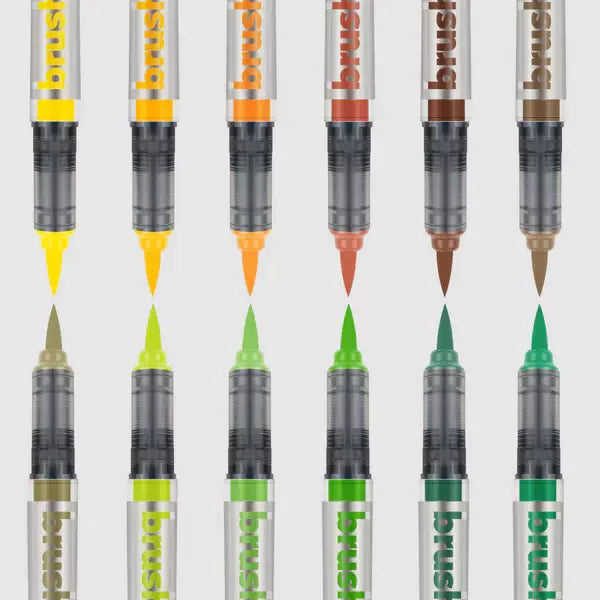 Brushmarker PRO Set 12 Sun&Tree Colors
