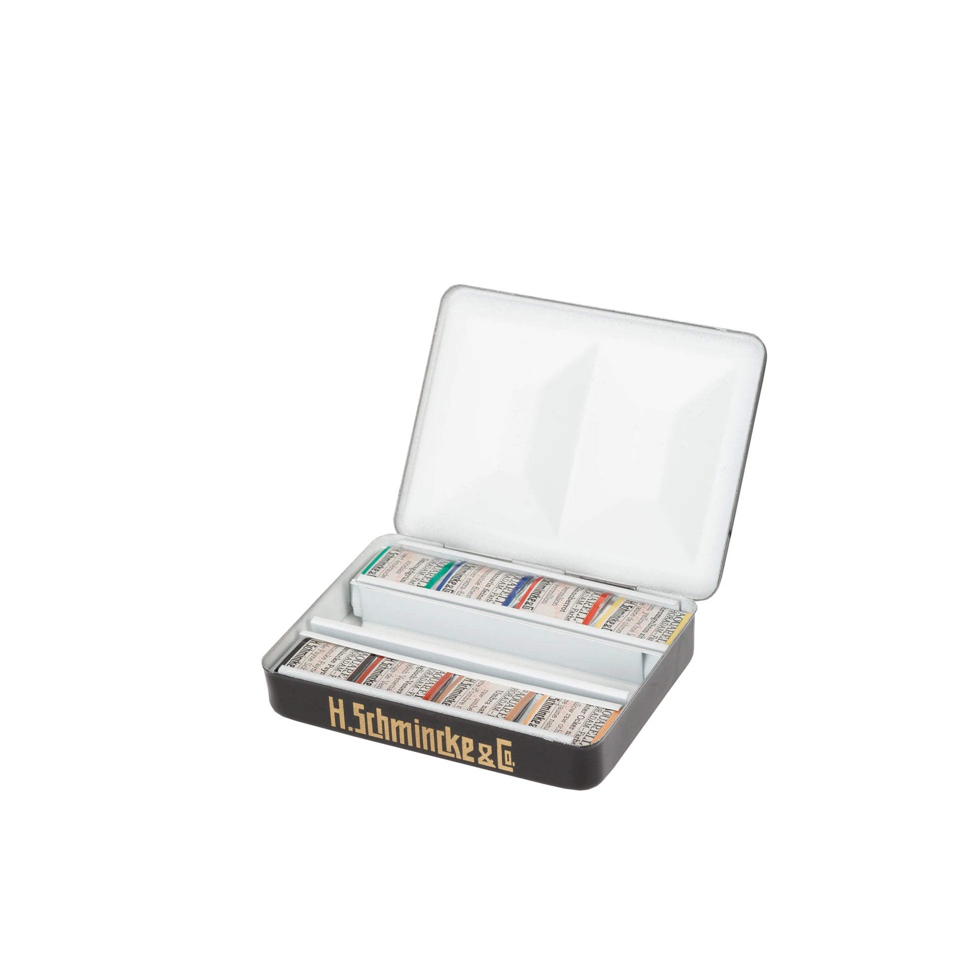 Schmincke Horadam Aquarell Özel Üretim Retro Suluboya Seti 8'li Yarım Tablet 74649