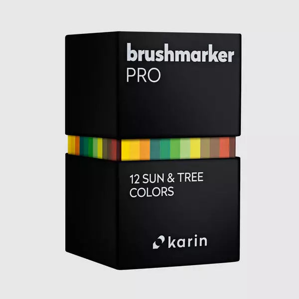Brushmarker PRO Set 12 Sun&Tree Colors