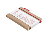 Sense Book Rubber S Red Kareli A6 135 Sayfa