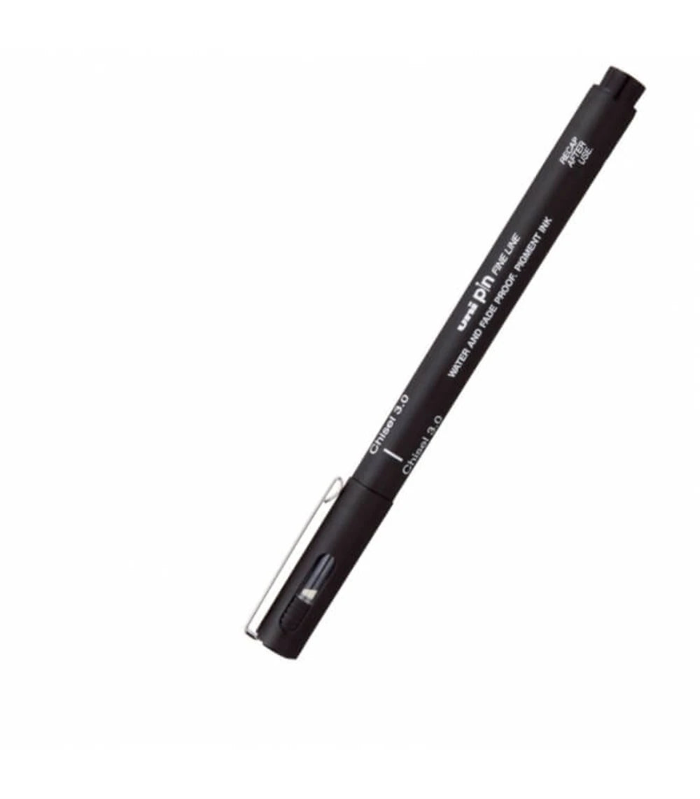 Uni-Ball Uni Pin Chisel 3.0 CS3-200 Siyah