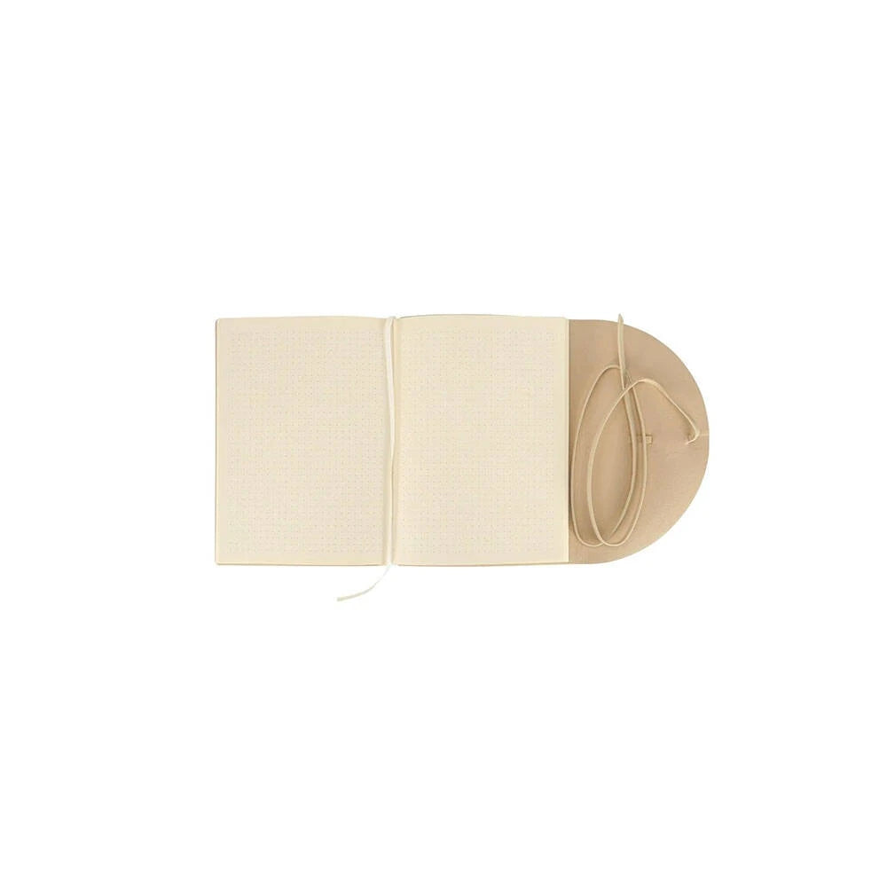 Victorias Journals Pella Yumuşak Kapaklı Noktalı Defter A5 100 gr 96 Yaprak Bej