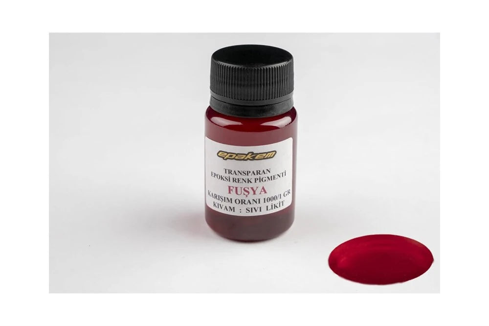 Epakem Epoksi Pigmenti 50 gr Fuşya