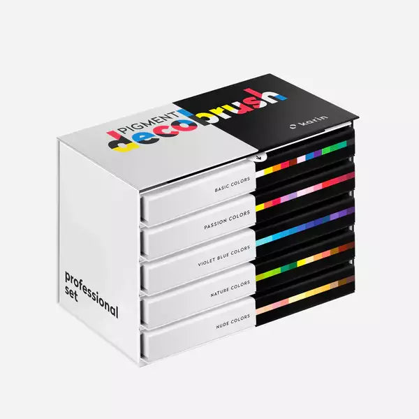 Decobrush Professional Set 60 Colors