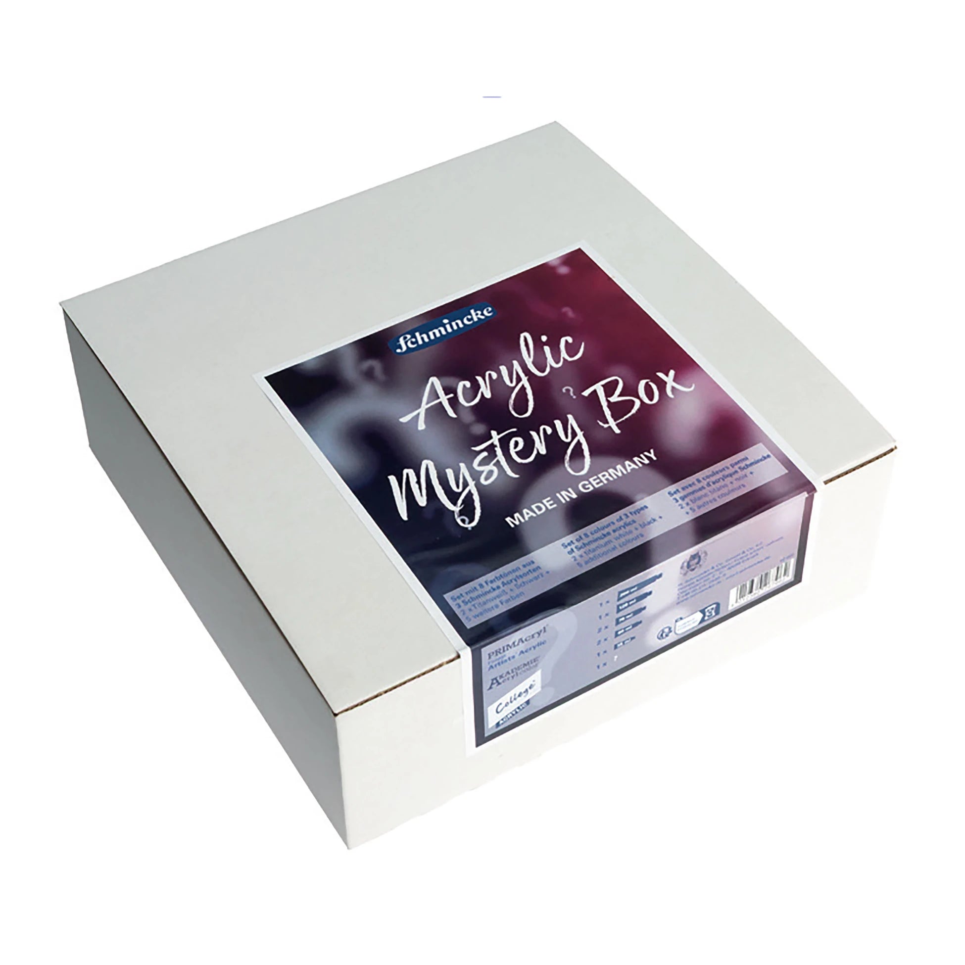 Schmincke Mystery Akrilik Sürpriz Set - Farklı boyutlarda 8 tüp