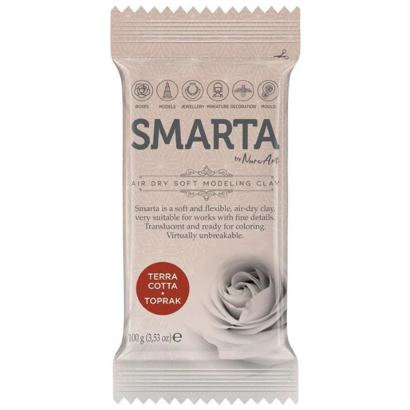 Smarta Havayla Kuruyan Model Hamuru 100gr Toprak