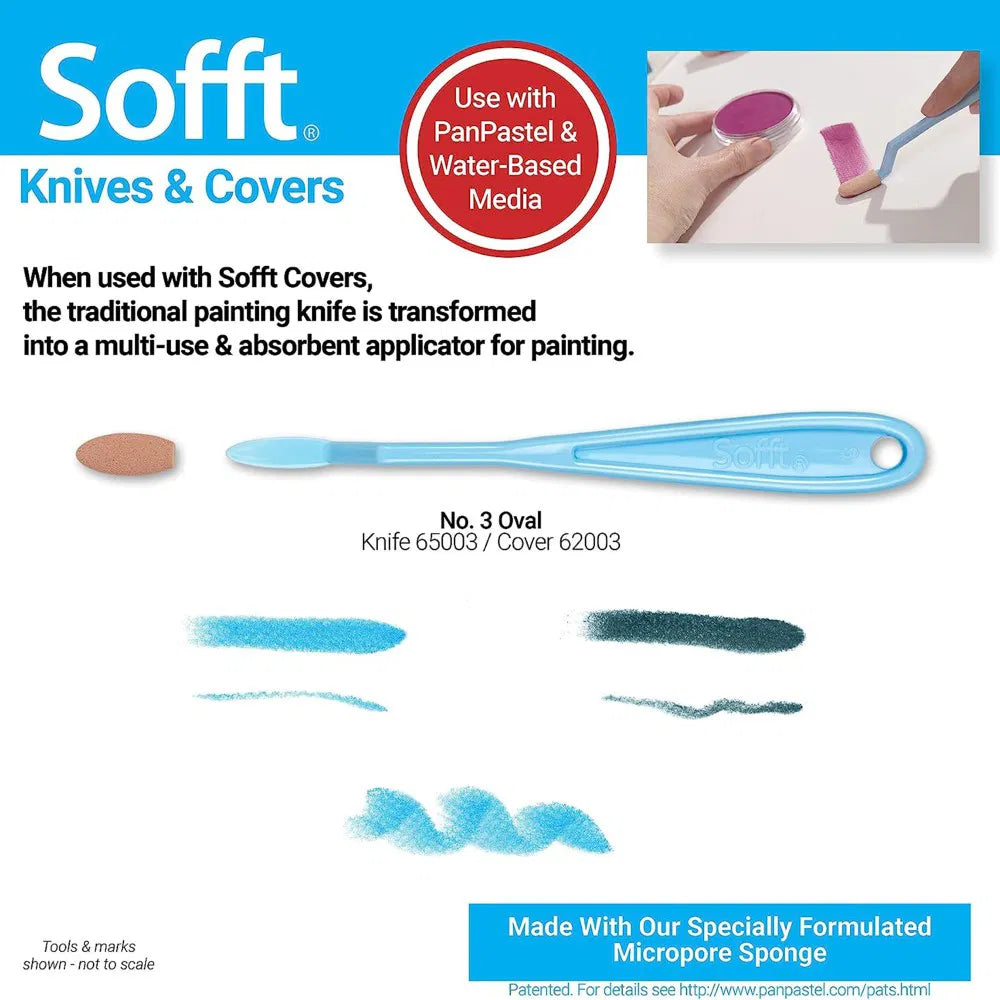 PanPastel Knife Covers Mix Set
